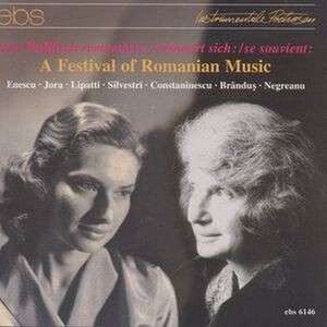 Enescu / Jora / Lipatti / Silvestri / Wallfisch - Festival of Romanian Music